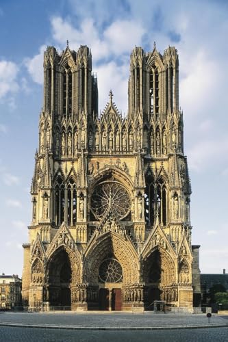 ART.COM Wall Art Print Cathedral of Notre-Dame of Reims, 12" x 18"