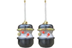 MVPTRUCKPARTS 2 X MVP Air Brake Chamber 30/30 SS Sealed - (Short Stroke)