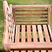 Plant Theatre Lutyens Hardwood Garden Bench - Superb Quality