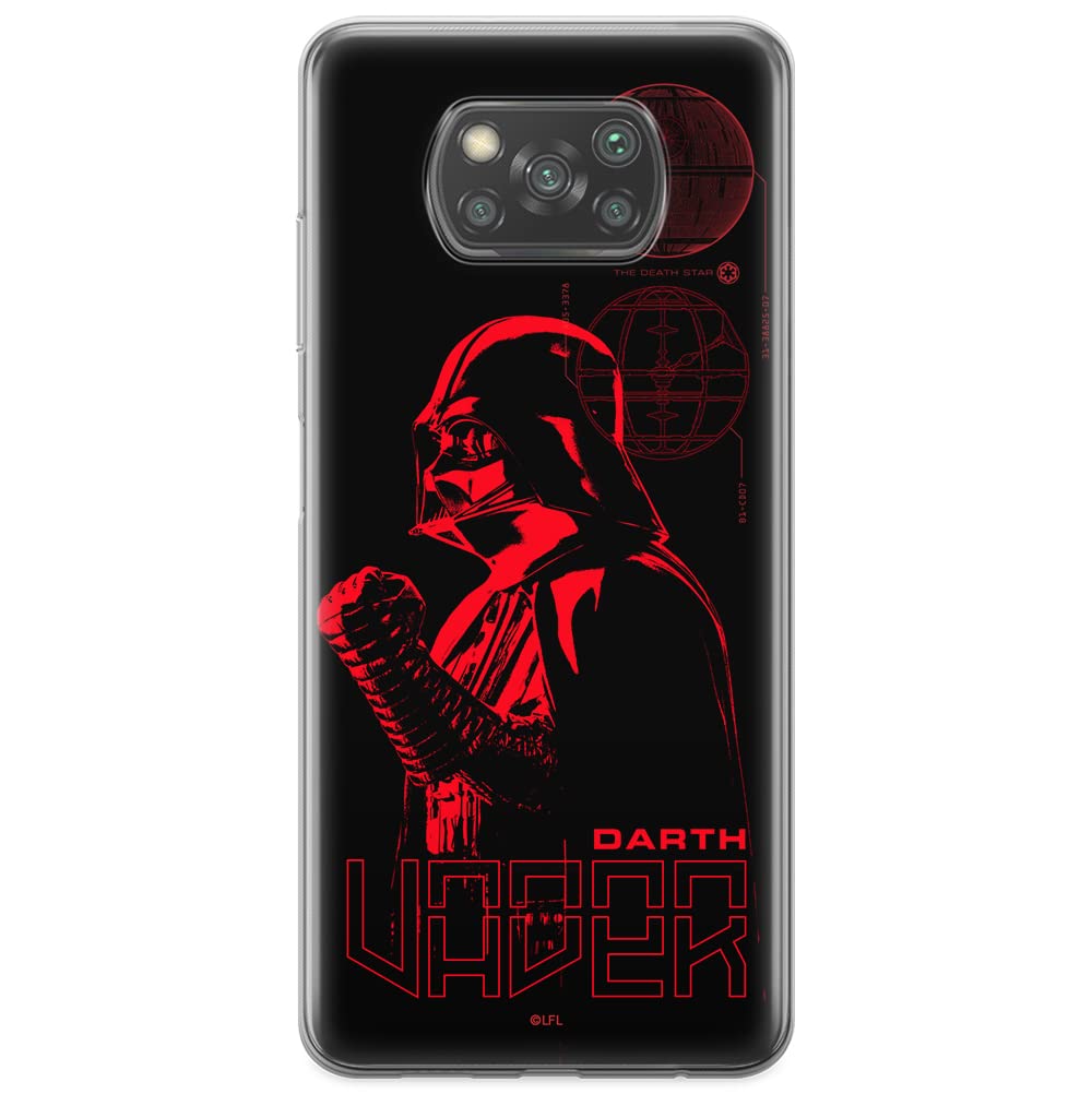 ERT GROUP mobile phone case for Xiaomi POCOPHONE X3 original and officially Licensed Star Wars pattern Darth Vader 016 optimally adapted to the shape of the mobile phone, case made of TPU
