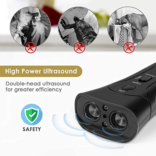 Zomma Handheld Dog Repellent, Ultrasonic Infrared Dog Deterrent, Bark Stopper + Good Behavior Dog Training - Thumbnail 2