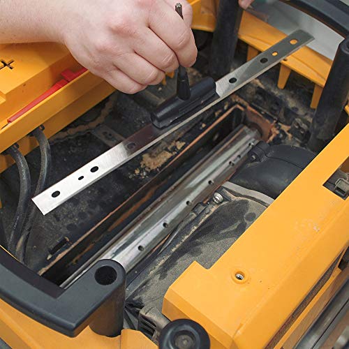 TJATSE Upgraded 13Inch HSS Replacement Planer Knives for DeWalt DW735