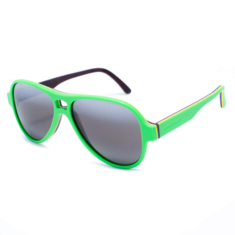 Italia Independent Unisex Adult 0054AQ-090-083 Sunglasses, Green (Verde), 58