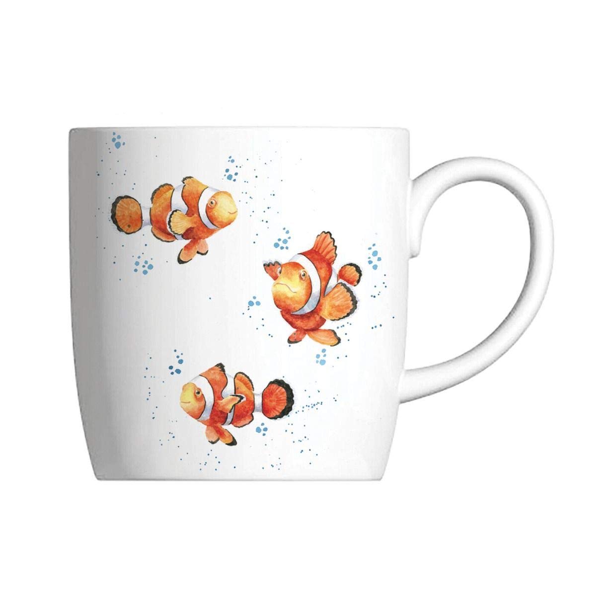 Royal Worcester Wrendale Designs Clowning Around 0.3L Crown Fish Mug