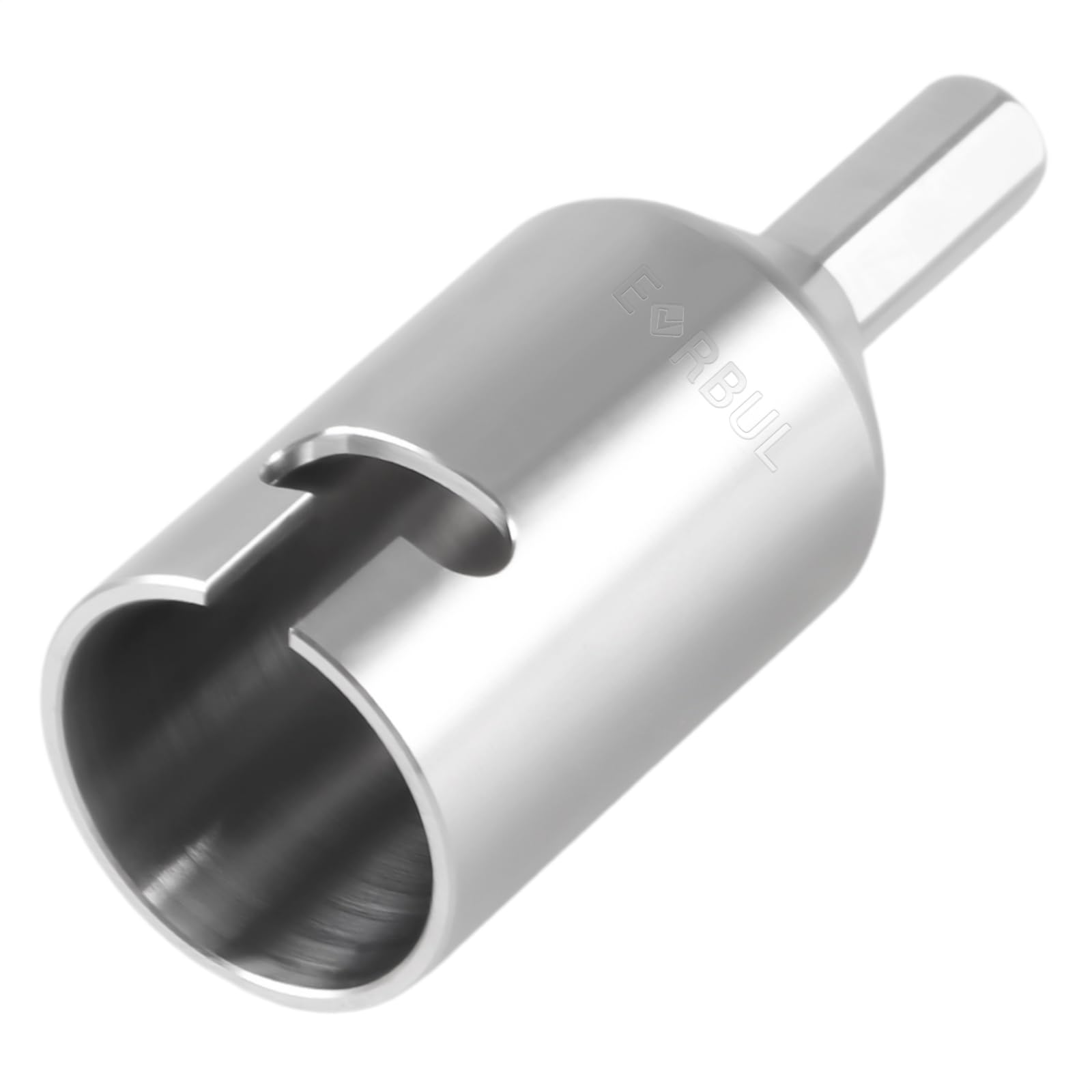 EVRBUL Upgraded Stainless Steel Top Wind Trailer Jack Crank Handle Cordless Drill Adapter With A