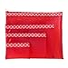 Multi Purpose 4 Pieces Mesh Bag Set for Travel, Office Supplies, Cosmetic, Paper, Bill and Credit Card Bag (Red)