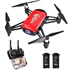 SANROCK H818 Mini Drones for Kids, RC Quadcopter with Camera, Support Altitude Hold, Route Mode, Gesture Control…