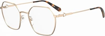 MOSCHINO LOVE MOL614 000 ROSE GOLD 52/19/140 Óculos femininos