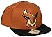 BIOWORLD Pokemon Eevee Brown Color Block Snapback Baseball Cap