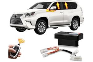 LAIIKER Remote Auto Window Open Closer + Door Speed Lock Kit + Side Rearview Mirror Folder Unfold OBD Module for Lexus GX460 GX400 2020-2023 Interior modification lexus gx460 accessories (2020-2023)