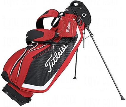 titleist golf bag red white blue