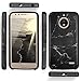 TJS for Motorola Moto E4 Case, [Full Coverage Tempered Glass Screen Protector] Dual Layer Hybrid Shockproof Drop Protection Impact Rugged Case Armor Cover Compatible Motorola Moto E4 (Stardust)