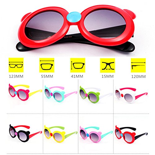 FancyG Cool Kids Cute Ears Style Sunglasses Frame Toy Glasses Eyewear