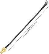 AOICRIE SMA Female to TS9 Male Adapter Cable 15cm for 4G LTE Router MiFi Hotspot view 4
