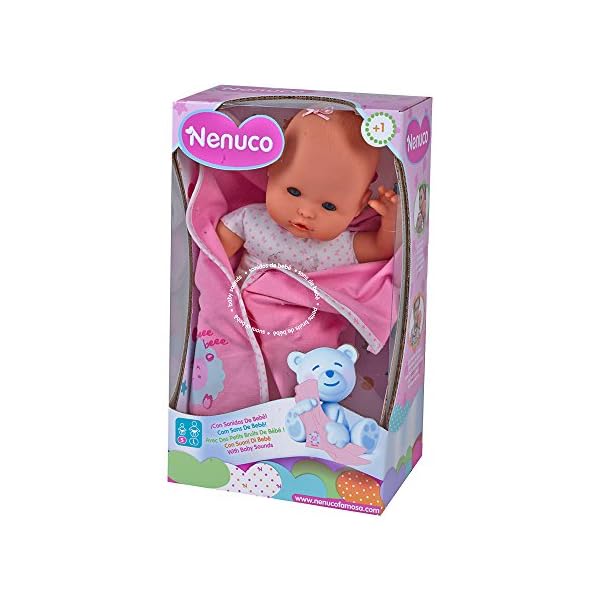 Nenuco De Famosa Recien Nacido Muneco Infantil Con Sonidos De Bebe Colores Modelos Surtidos 1 Pieza Tienda Juguetes El Mayor Catalogo Online De Juguetes