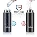 18oz Water Bottle -EzGoo18/8 Stainless Steel Vacuum Insulated Thermos Flask Wide Mouth - Leakproof Lid - BPA Free with Leak Proof Lid, Keeps Drinks Hot for 24 Hours, Cold for 12 Hours