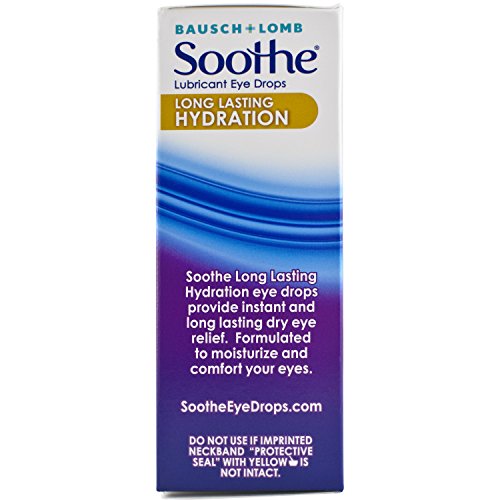 FREE SHIPPING Bausch + Lomb Soothe Dry Eye Drops, Long Lasting