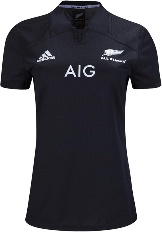 adidas All Blacks Women's Home Rugby Jersey, XLarge Clothing