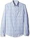 Haggar Men's Big and Tall Long-Sleeve Microfiber Woven Shirt