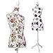 Giantex Female Mannequin Torso Body Dress Form with White Adjustable Tripod Stand