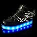SLEVEL LED Light Up Shoes USB Flashing Sneakers for Kids Boys Girls