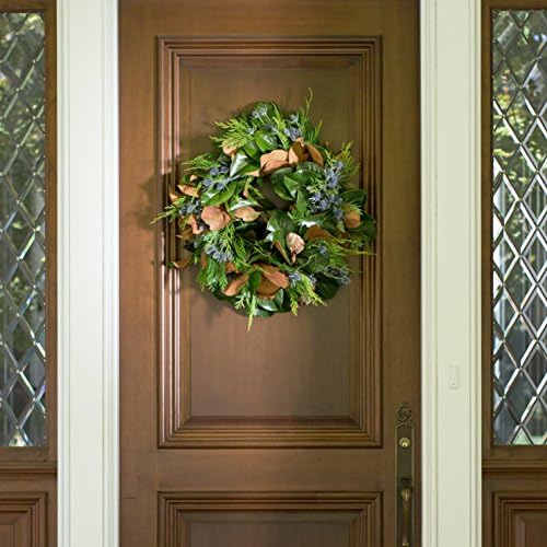San Francisco Estate Magnolia Wreath - 24 inch