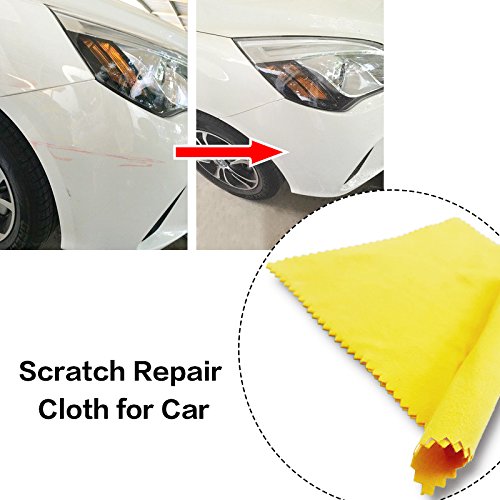 Magical Fast Fix Clear Car Scratch Repair Cloth FIX & CLEAR CAR SCRATCH Spot Rust and Tar Spot Remover Scratch Repairing Polish for Light Paint Scratches Remover Scuffs on Surface Repair