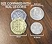 BEBODA 64 Metal Pirate Zinc Coins Treasure Large Shiny 25mm Replica Doubloon Toys for Pirate Party Game Decoration Token Supplies by Well Pack Box