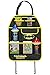 KidsEmbrace Batman Back Seat Organizer, DC Comics Deluxe 6 Pockets, Yellow
