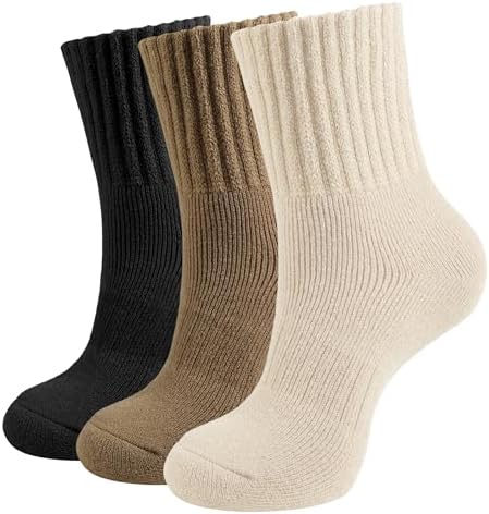 Amazon.com: LIXIA Womens Thin Merino Wool Crew Socks Warm Breathable Winter Boot Liners Cozy Thermal Casual for Dress Trousers(3 Pairs - Beige) : Clothing, Shoes & Jewelry Amazon.com: LIXIA Womens Thin Merino Wool Crew Socks Warm Breathable Winter Boot Liners Cozy Thermal Casual for Dress Trousers(3 Pairs - Beige) : Clothing, Shoes & Jewelry