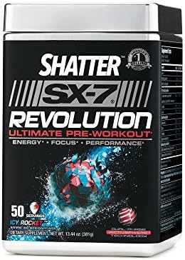MuscleTech Shatter SX-7 Revolution Ultimate Pre Workout - Icy Rocket