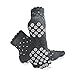 Wingkind Non Slip Skid Yoga Socks, Full Toe Grip Socks for Yoga Pilates Barre Dance-2 Pairs