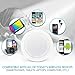 Pyle Pair 6.5″ Bluetooth Flush Mount In-wall In-ceiling 2-Way Universal Home Speaker System Spring Loaded Quick Connections Polypropylene Cone Polymer Tweeter Stereo Sound 200 Watts (PDICBT652RD)thumb 3