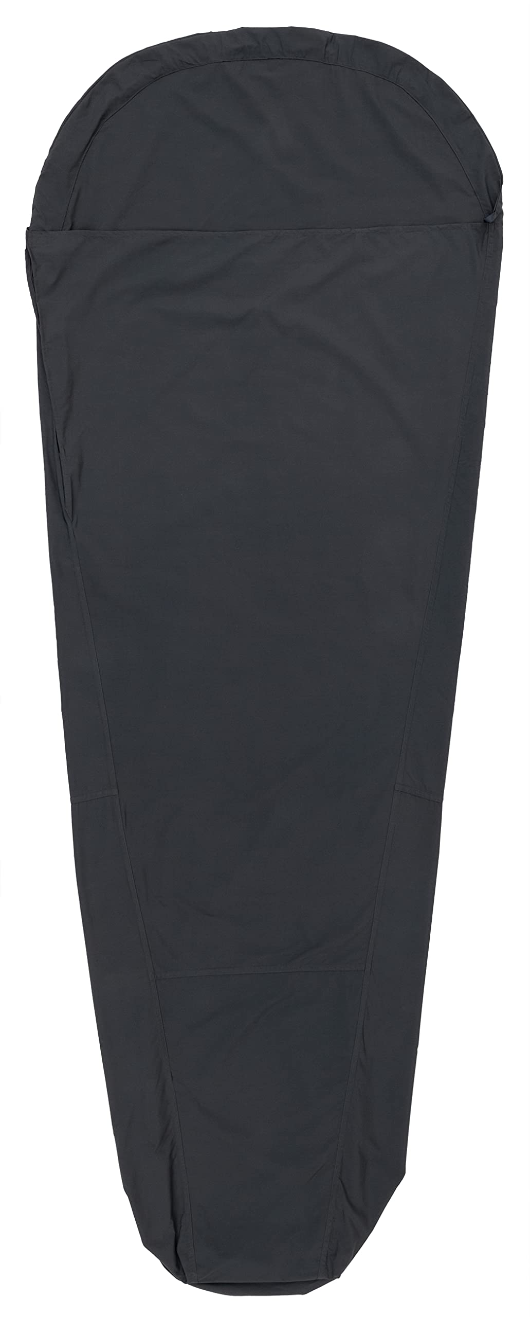 ALPS Mountaineering Poly Cotton Mummy Sleeping Bag Liner - Charcoal