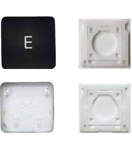 CTBDZ - Lot De 2 Gobelets Silicone Pour Clavier MacBook Pro/Air - Coques De Rechange Rebondissantes - 5
