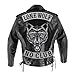 VEGASBEE Big Lone Wolf Head Patch Light Reflective Embroidered Iron-On Patch for Jacket Vest Large Size 12