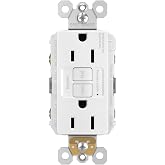 Legrand radiant 15 Amp Tamper Resistant GFCI Duplex Outlet White 1 Pack