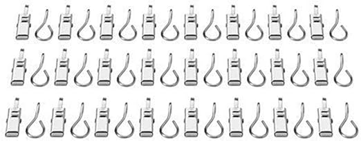 Amazon Com Ikea Riktig Curtain Ring With Clip Stainless Steel