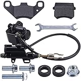 CNCMOTOK Rear Disc Brake Master Cylinder Caliper