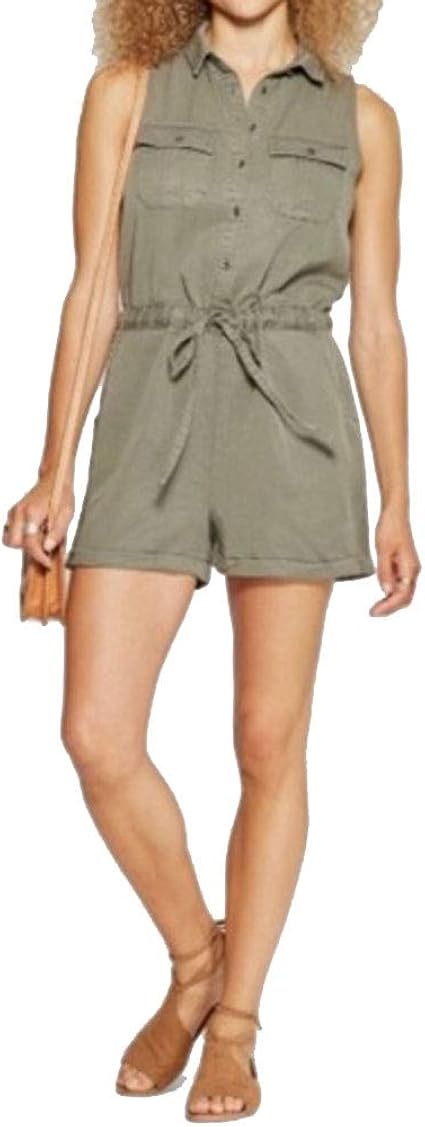 universal thread tie front jumpsuit