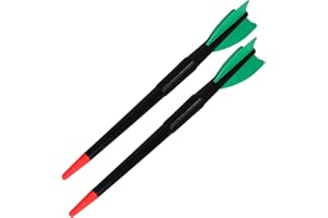 SUPVOX Developmental Javelin for Children 2pcs Soft Plastic Javelin Improves Hand-Eye Coordination for Boys and Girls Trainin
