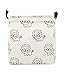 LANGYASHAN Square Storage Baskets Waterproof Canvas Children Laundry Nursery Hamper for Shelves Gift Baskets Toy Organizer Room Decor(Lion)