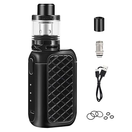 E Cigarette, DIGIFLAVOR Ubox Vape Kit, Recargable 1700mah Operación simple Caja LED Mod,