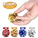YGDZ Crinkle Cat Balls Toys, 20 Pack Original Mylar Cat Crinkle Balls Glitter Indoor Cat Kitten Toys, Interesting Crinkly Sounds