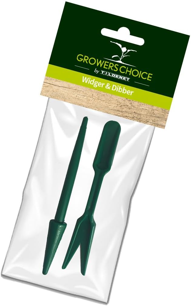 Bosmere Tildenet Widger and Dibber - Green for Planting Seeds Bulbs