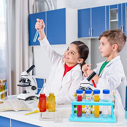 Learn & Climb Kids Science Experiment Kit. Kids Science Projects kit for Boys & Girls Ages 5,6-8,7-12. 8+ Polymer Experiments + Step– by- Step Manual