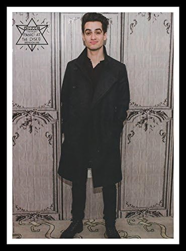 Framed A4 Original Music Magazine Advert Picture Panic! at the Disco Brendon Urie [Paperback] Abraham Lemberg
