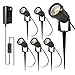 Sunriver 6W Low Voltage Landscape Lights IP65 Waterproof 12V 24V LED Garden Spotlights with Transformer Superior COB Chip Outdoor Spotlight for Lawn Patio Pathway (6 Pack)