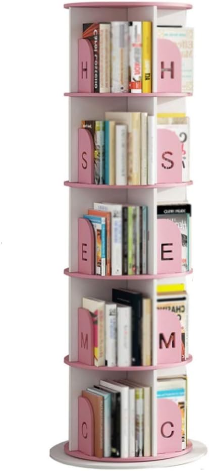 Color Blue Size 2 Layer Simplicity Rotating Bookshelf Magazine Rack Newspaper Rack Book Rack Stratification Floor Storage Rack Freestanding Household Chengyi Magazine Holders Home Decor Accents Tenerife Direct Com