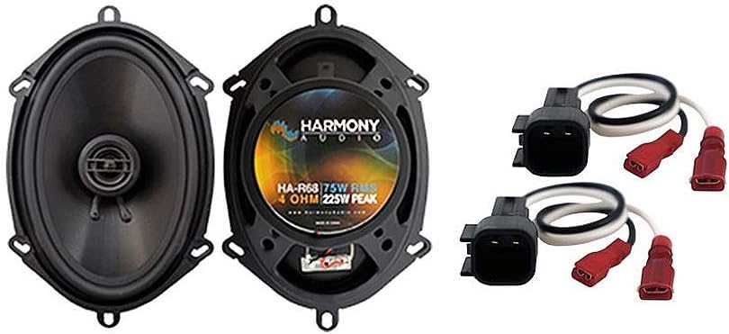Amazon Com Compatible With Ford Explorer 2002 2005 Front Door Factory Replacement Harmony Ha R68 Speakers New Car Electronics
